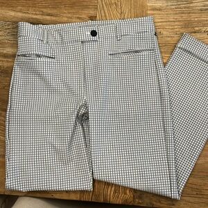 Betabrand Crop Lite Dress Yoga Pants, size L